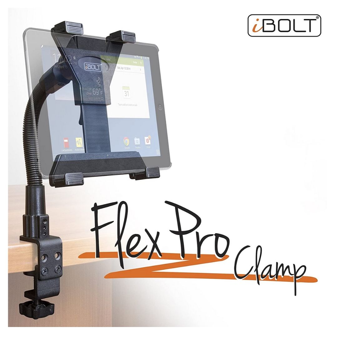 Heavy Duty C-Clamp Mount for All 7 - 10 Tablets