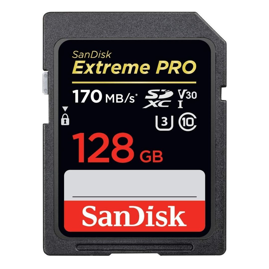 SanDisk 128GB Extreme PRO SDXC UHS-I Card 2
