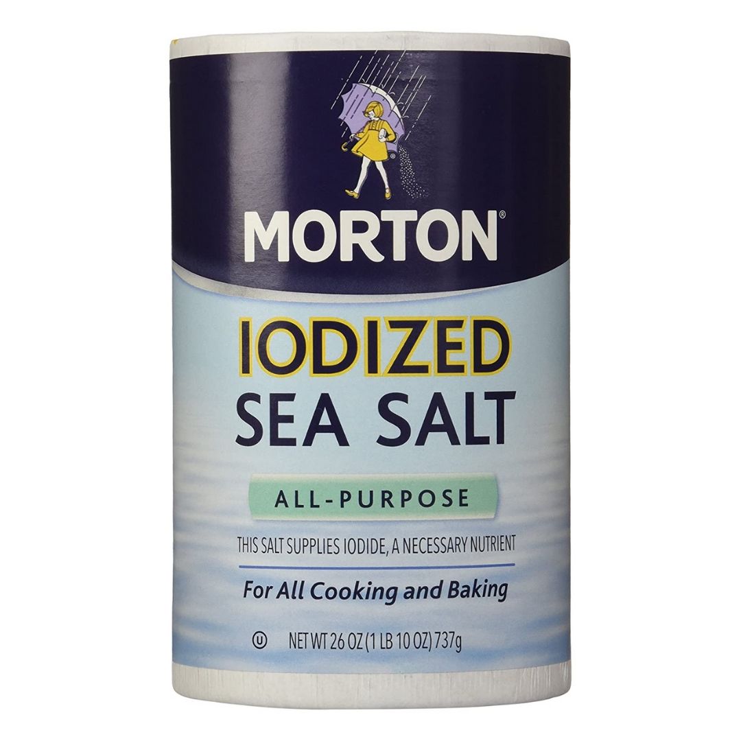 Morton Salt Iodized Sea Salt 26 oz