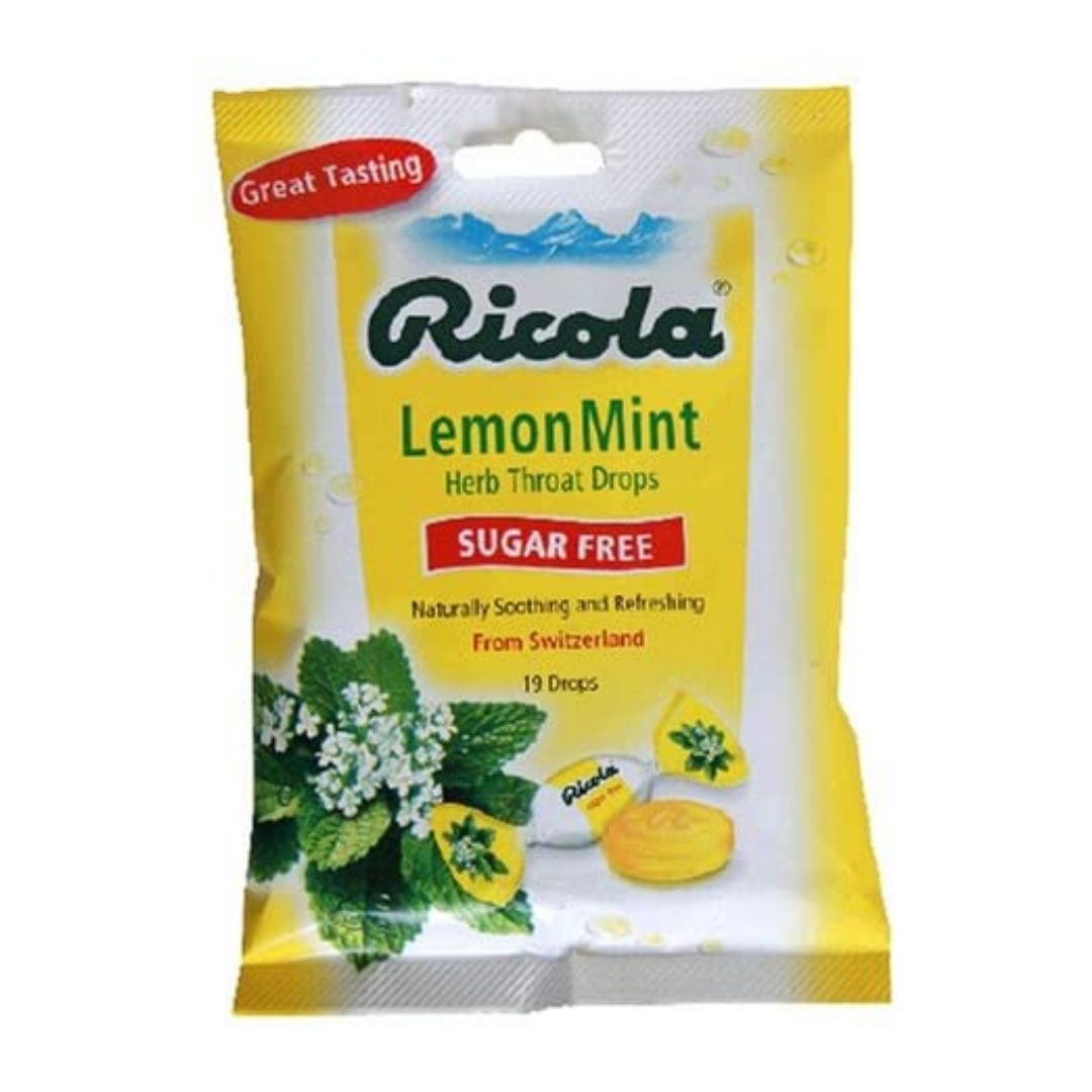 Ricola Lemon Mint Herb Throat Drops